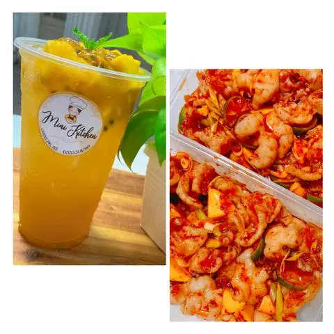 Hình ảnh Combo Chân gà + Trà xoài chanh dây