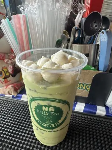 Hình ảnh Trà sữa Thái xanh cheese ball