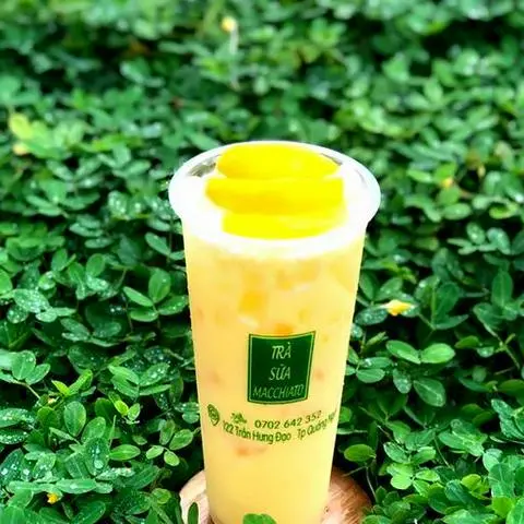 Hình ảnh Trà Sữa Đào Trân Châu Trắng 700ml