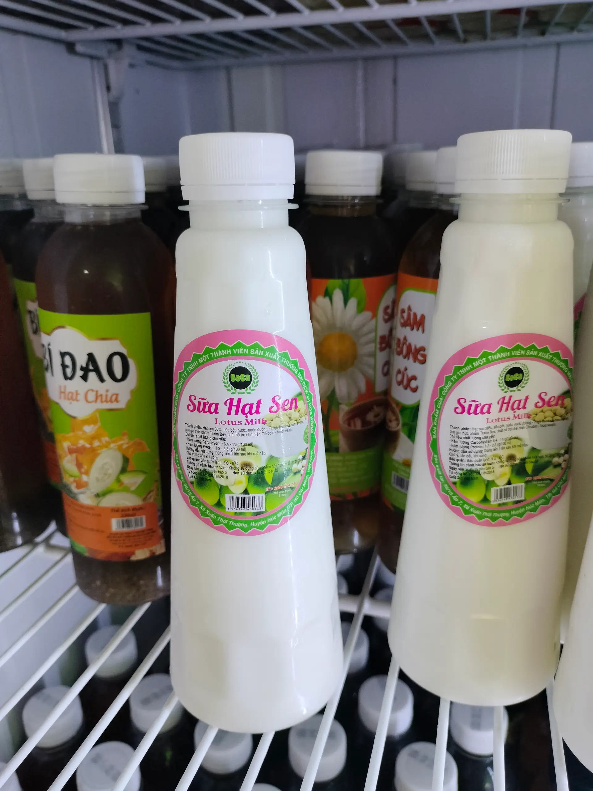 Hình ảnh sữa hạt sen 