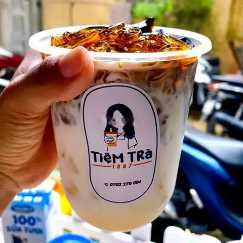 Hình ảnh Cà phê sữa tươi sương sáo size L