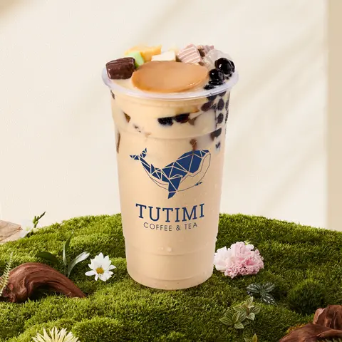 Hình ảnh Trà Sữa Olong Full Topping