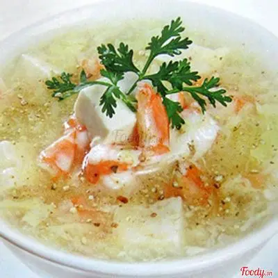 Hình ảnh Cháo tôm hùm sốt bơ