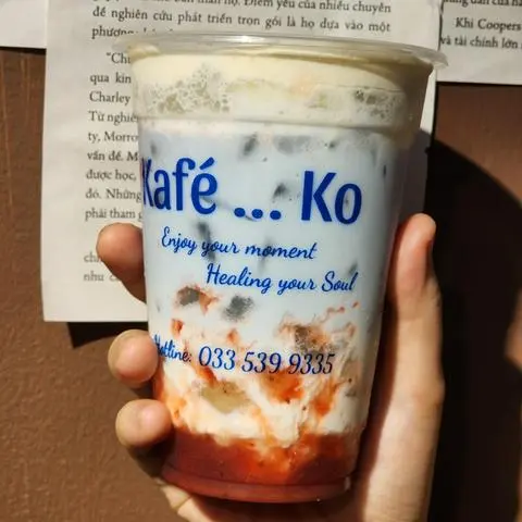 Hình ảnh Latte dâu