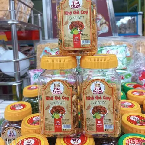 Hình ảnh Khô Gà Lá Chanh