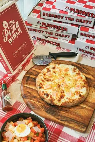 Hình ảnh Garlic Snowing Pizza