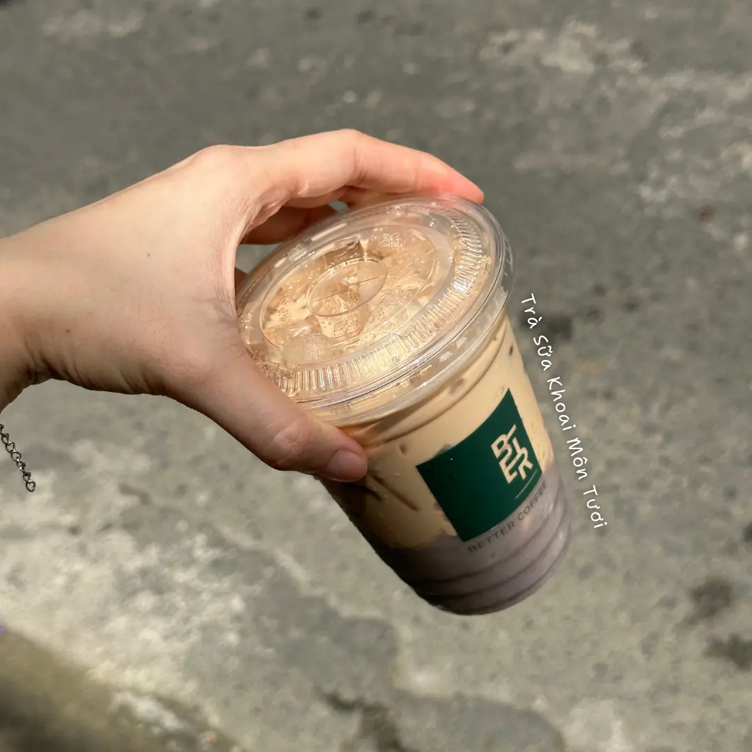 Hình ảnh Trà sữa khoai môn tươi