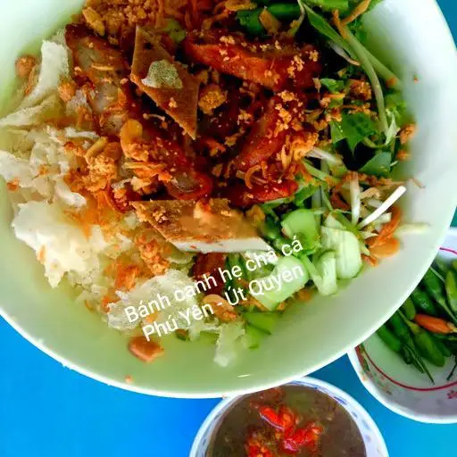 Hình ảnh Bún mắm nêm trộn chả cá Phú Yên