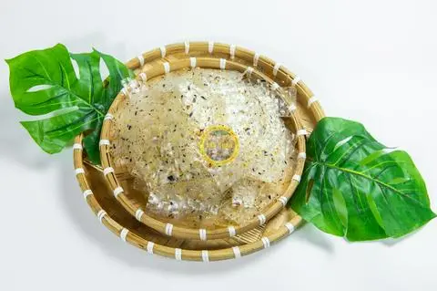 Hình ảnh Bánh Tráng Lá Tỏi Rong Biển 
