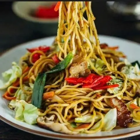 Hình ảnh Mì Soba xào bò.