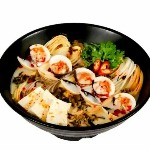Hình ảnh Mì ngao hoa cay size L