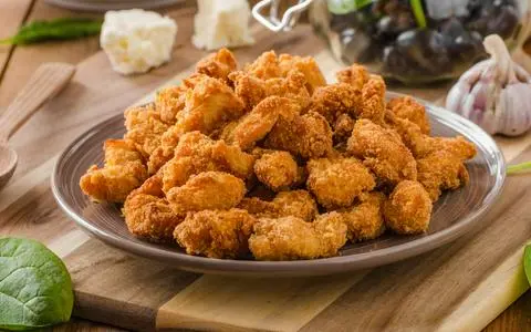 Hình ảnh Gà popcorn lắc phô mai