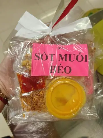Hình ảnh Bánh Tráng Sốt Muối Béo (Bịch)