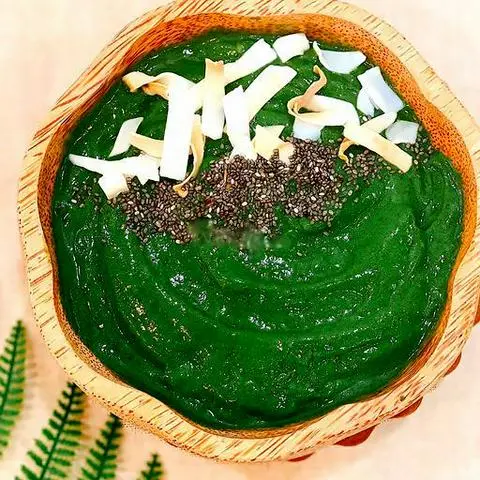 Hình ảnh Premium green smoothie bowl - Sinh tố tô Premium Green