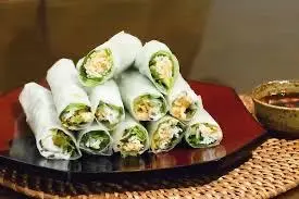 Hình ảnh Bún nem cuốn chay