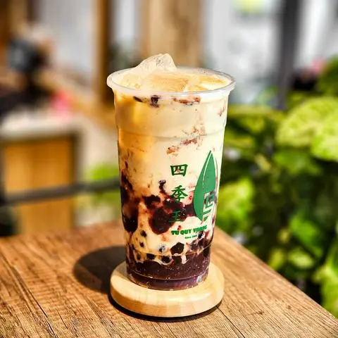 Hình ảnh Trà Sữa Nếp Cẩm Tứ Quý Vương