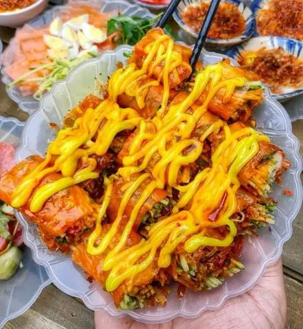Hình ảnh bánh tráng cuốn