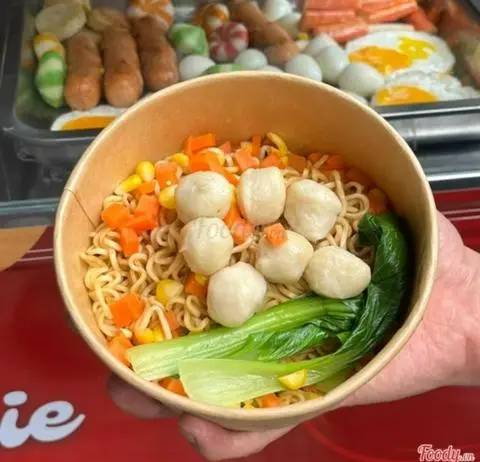 Hình ảnh Mì Trộn Cá Viên
