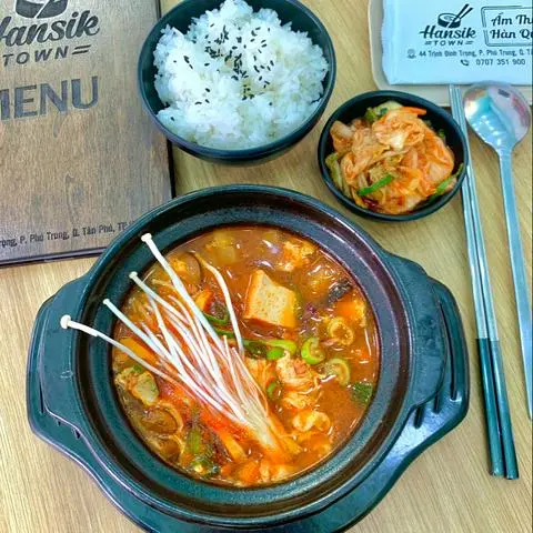 Hình ảnh Súp đậu hủ non sundubu-jjigae (kèm cơm)