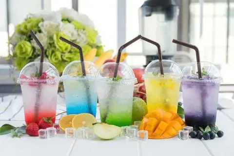 Hình ảnh Soda Trái Cây Các Vị