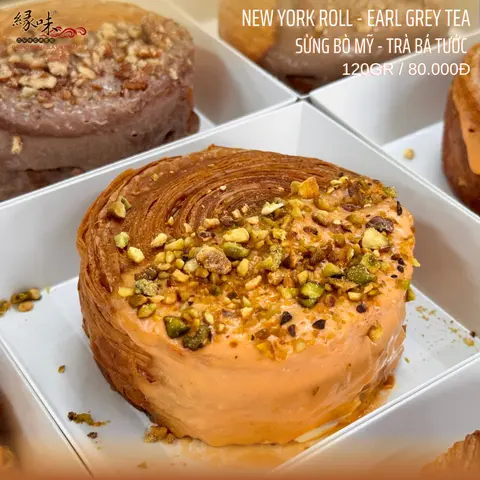 Hình ảnh New York Roll - Sừng Bò Mỹ ( Trà Bá Tước )