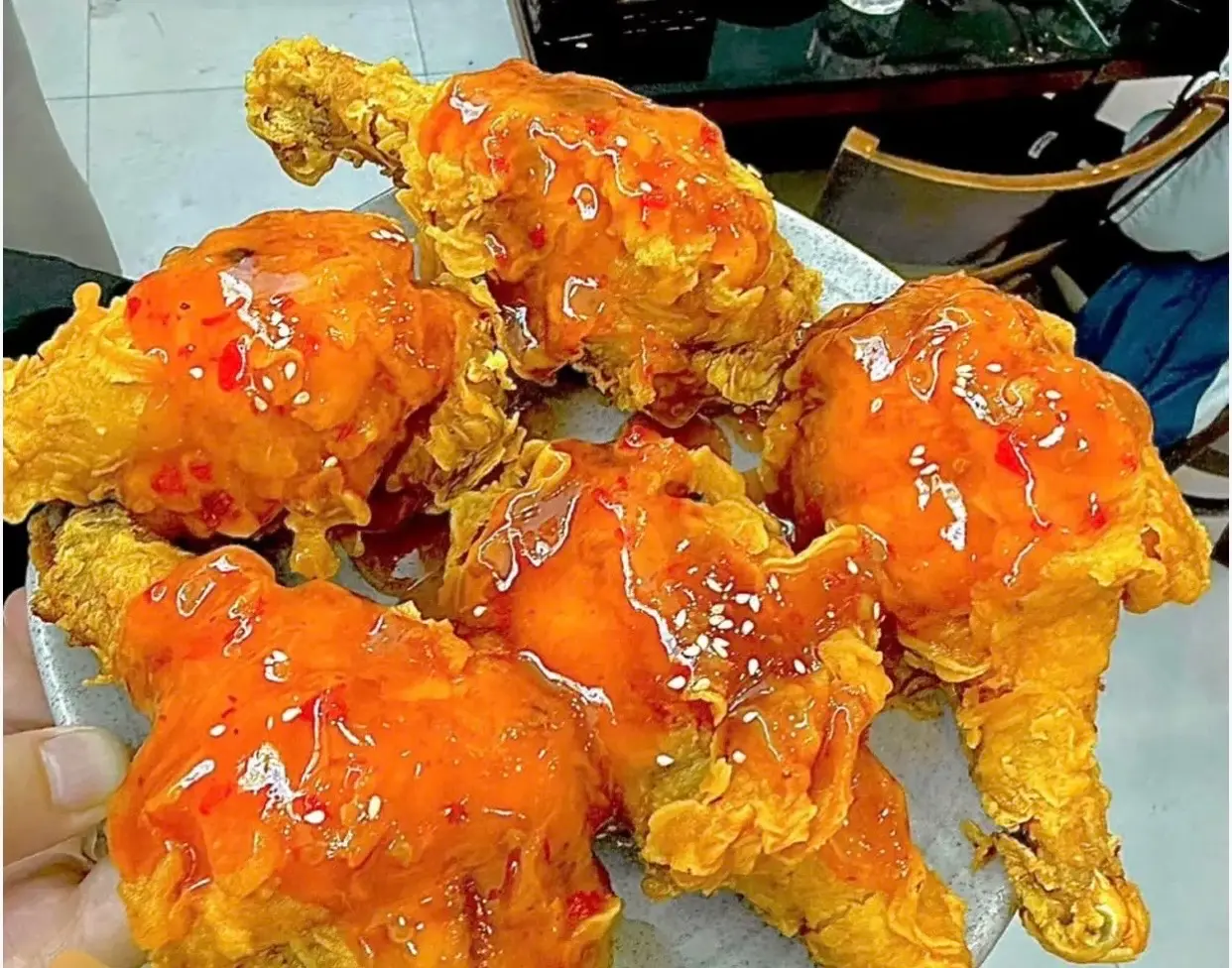 Hình ảnh Đùi Gà Sốt Chua Ngọt