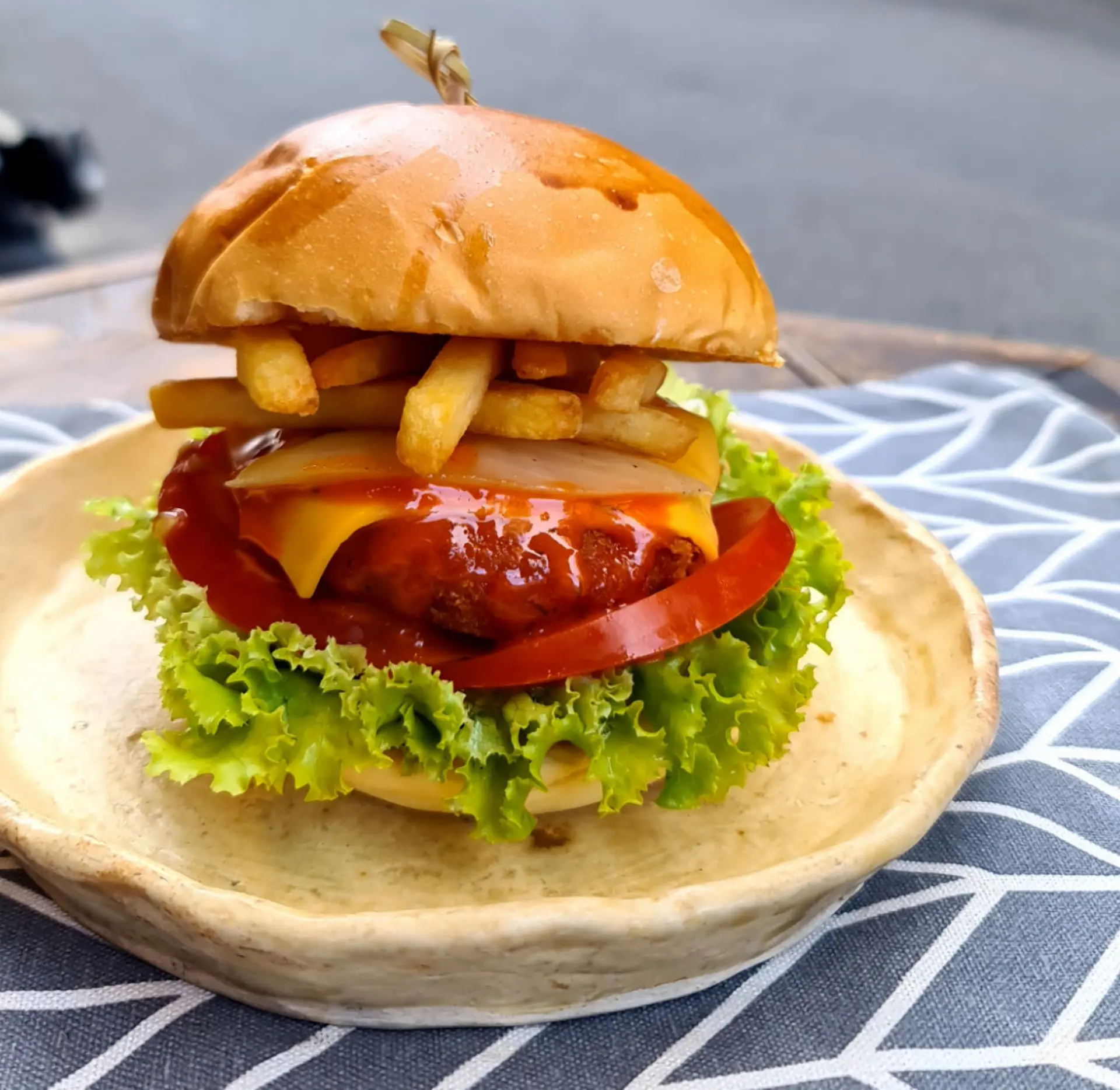 Hình ảnh Burger Tôm