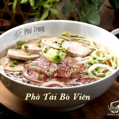 Hình ảnh Phở tái - bò viên