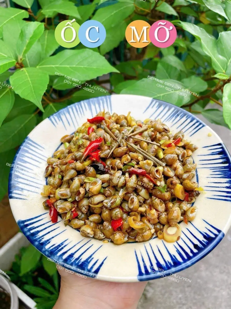 Hình ảnh Ốc mỡ xào sả ớt