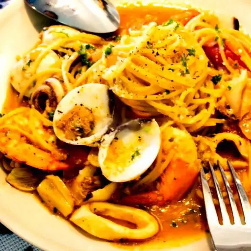 Hình ảnh Mì ý hải sản sốt cream (Creamy seafood)