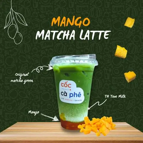 Hình ảnh Matcha Latte Xoài