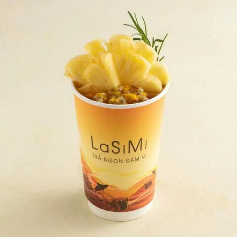 Hình ảnh Trà Ô Long Dứa Chanh Dây