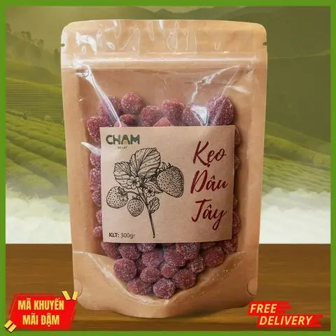 Hình ảnh Kẹo Dâu Tây (300gr)