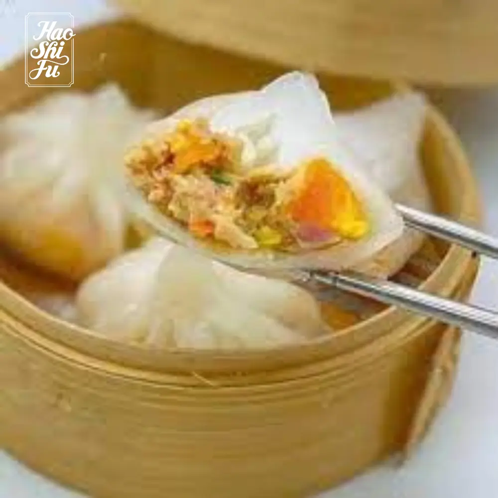 Hình ảnh Há Cảo Trứng Muối | 3 Viên