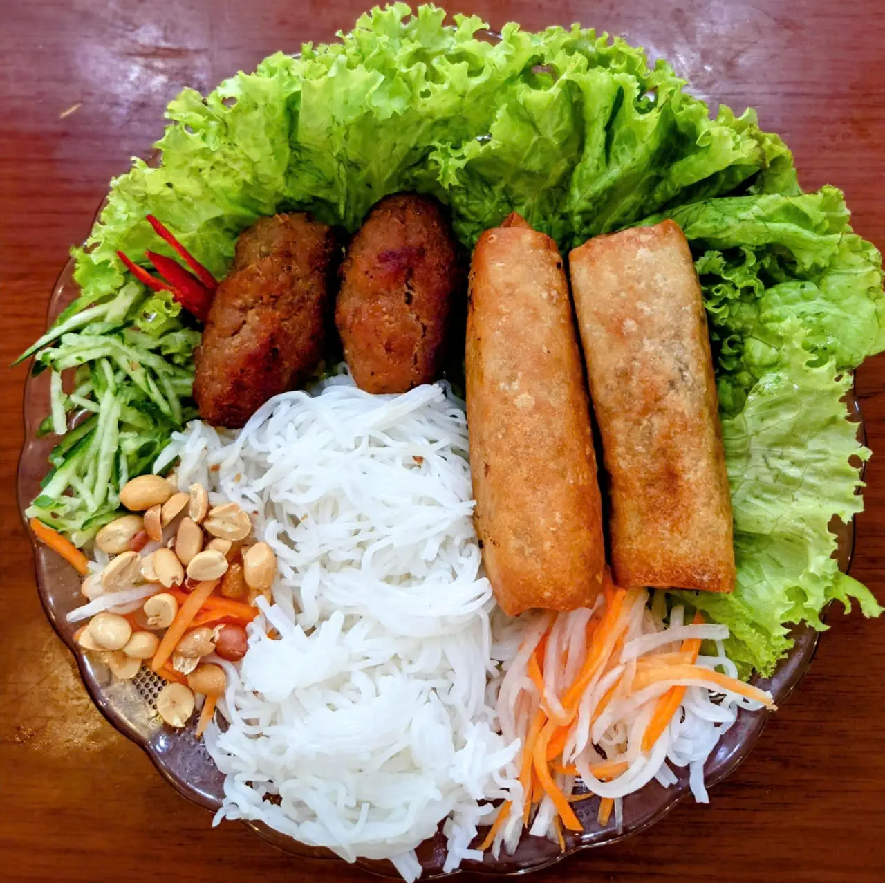 Hình ảnh Nem nướng chả giò chiên