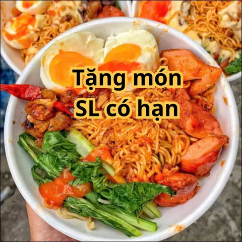 Hình ảnh Mì trộn xá xíu trứng (Onsen/Ốpla) sốt Hoishin