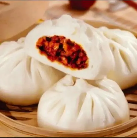 Hình ảnh Bánh bao xá xíu ( 2 Bánh )