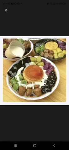 Hình ảnh combo 2 chè khoai dẻo bánh fanlan