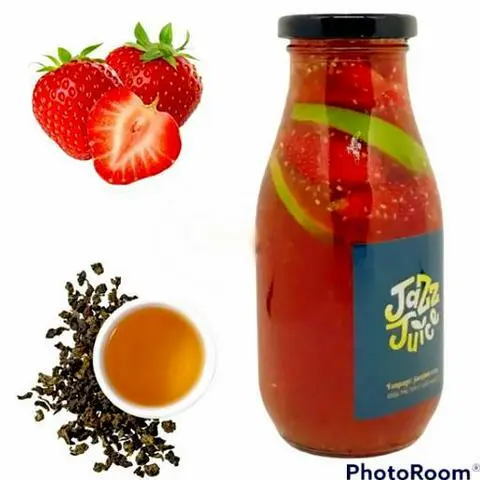 Hình ảnh Cold brew trà olong dâu