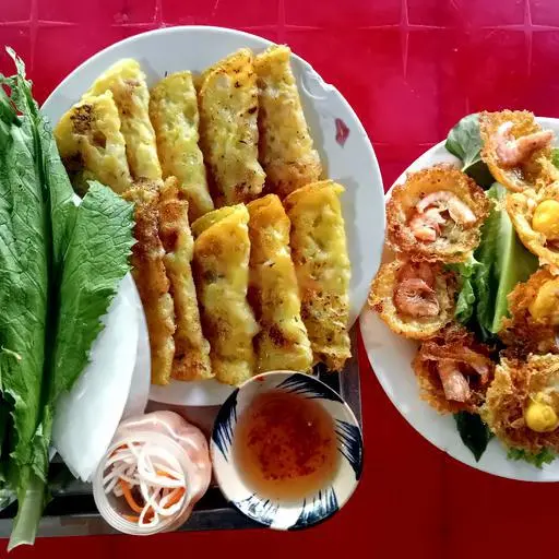 Hình ảnh Combo (10 Cái Bánh Xèo và 1 Phần Bánh Khọt)