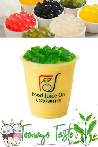 Hình ảnh Trà sữa nướng trà xanh
