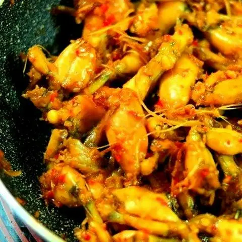 Hình ảnh Cơm ếch chiên giòn