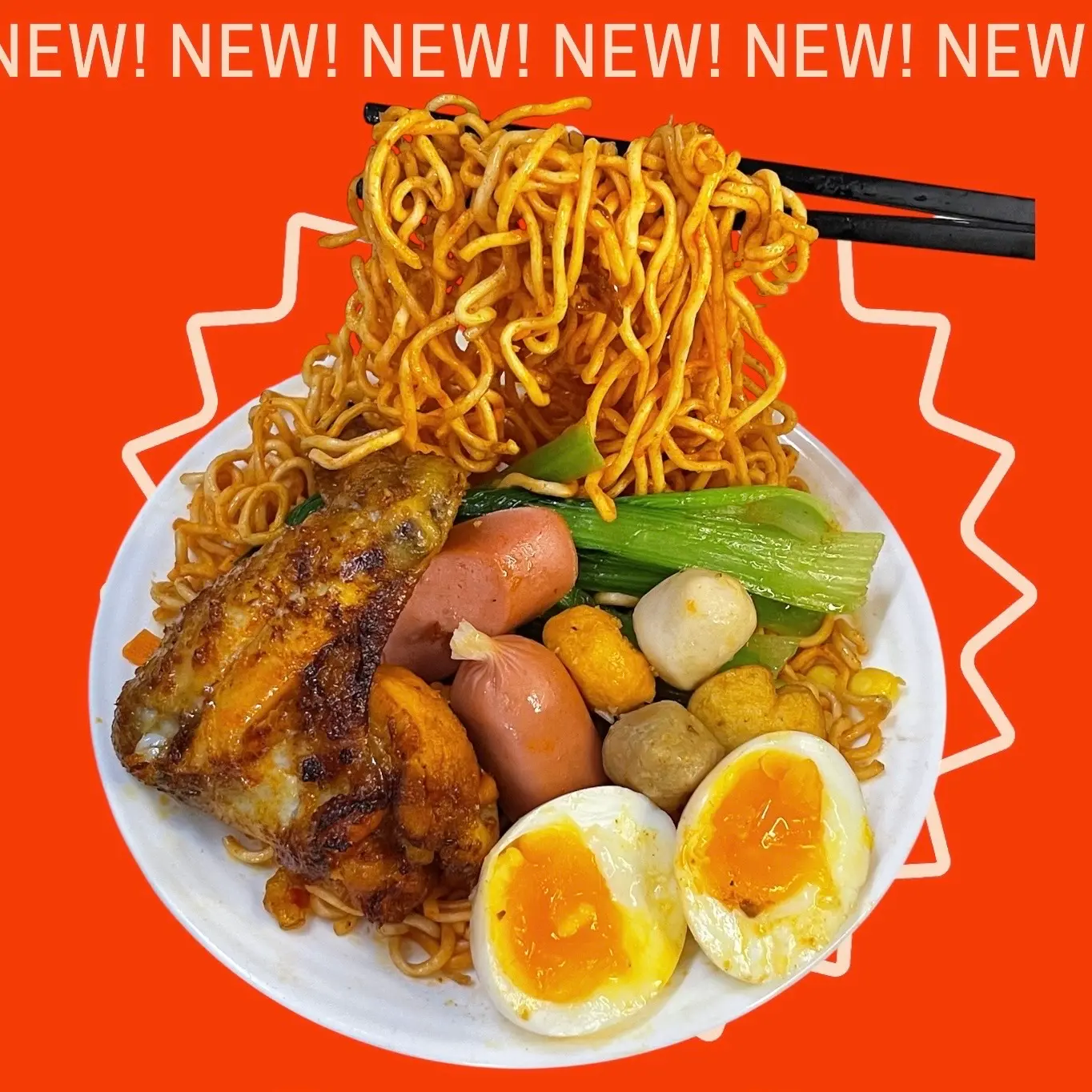 Hình ảnh Mì Trộn Gà Mật Ong Đặc Biệt