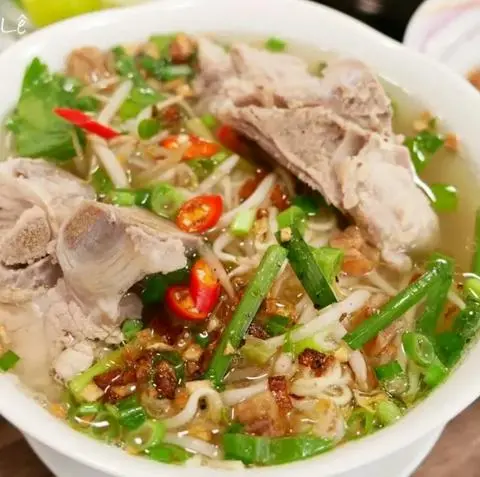 Hình ảnh Hủ tiếu sườn Nhân Quán (nước)