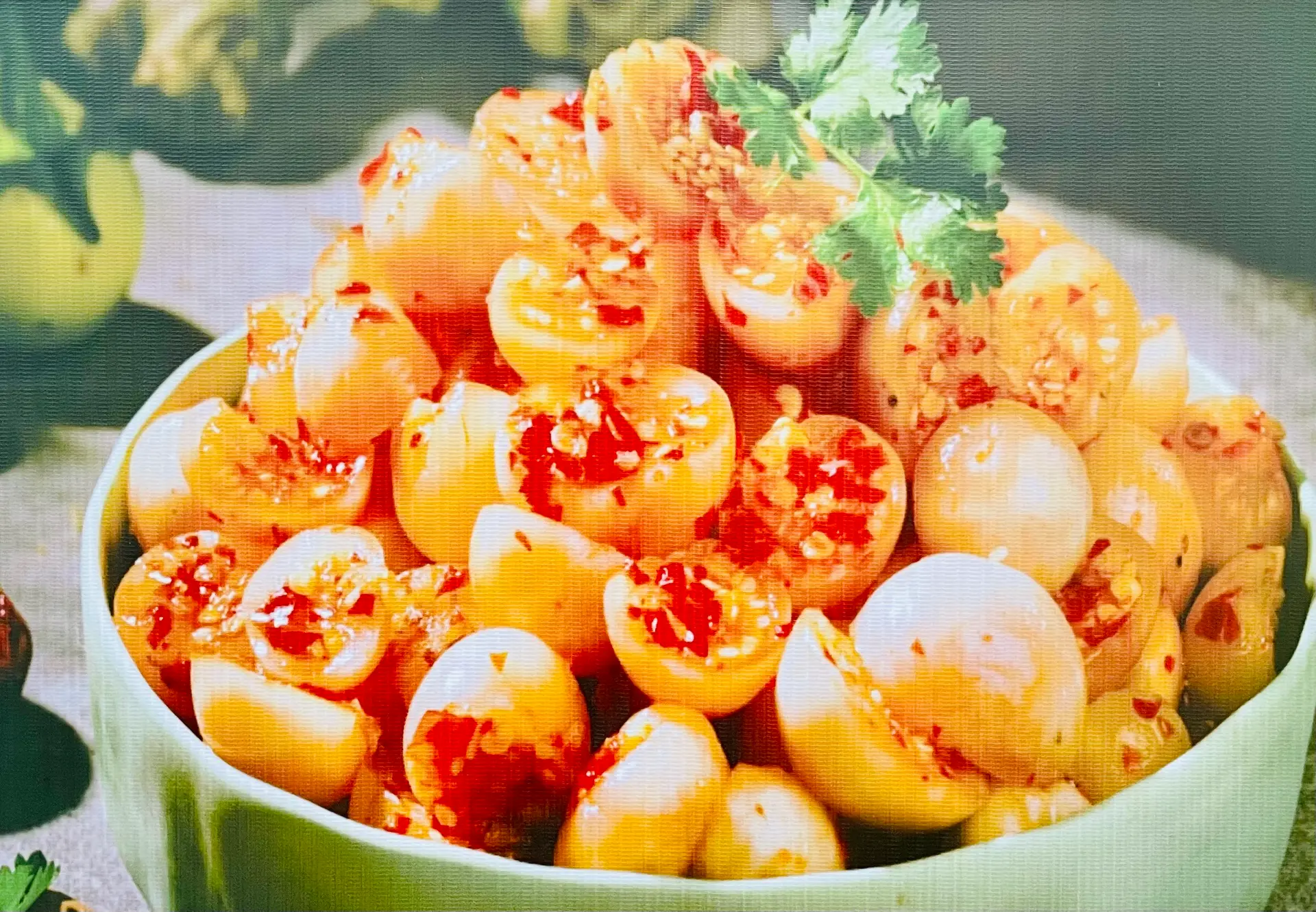 Hình ảnh Cà Pháo Ngâm Nước Mắm