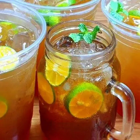 Hình ảnh Hồng Trà Tắc trân châu 