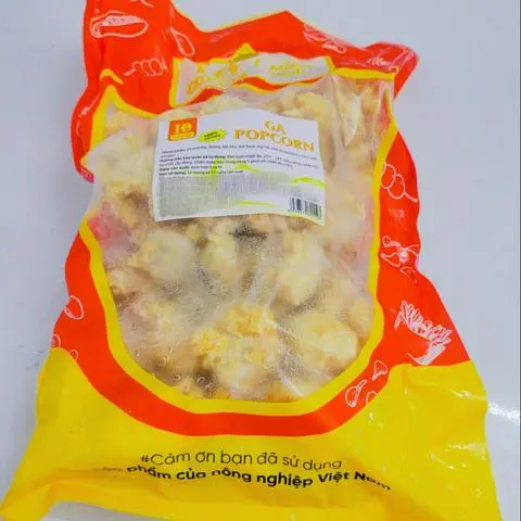Hình ảnh Gà Rán Popcorn 1Kg, Gà Popcorn Viên Chiên Giòn Thơm Ngon Đặc Biệt