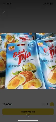 Hình ảnh Pía xanh 5 sao 