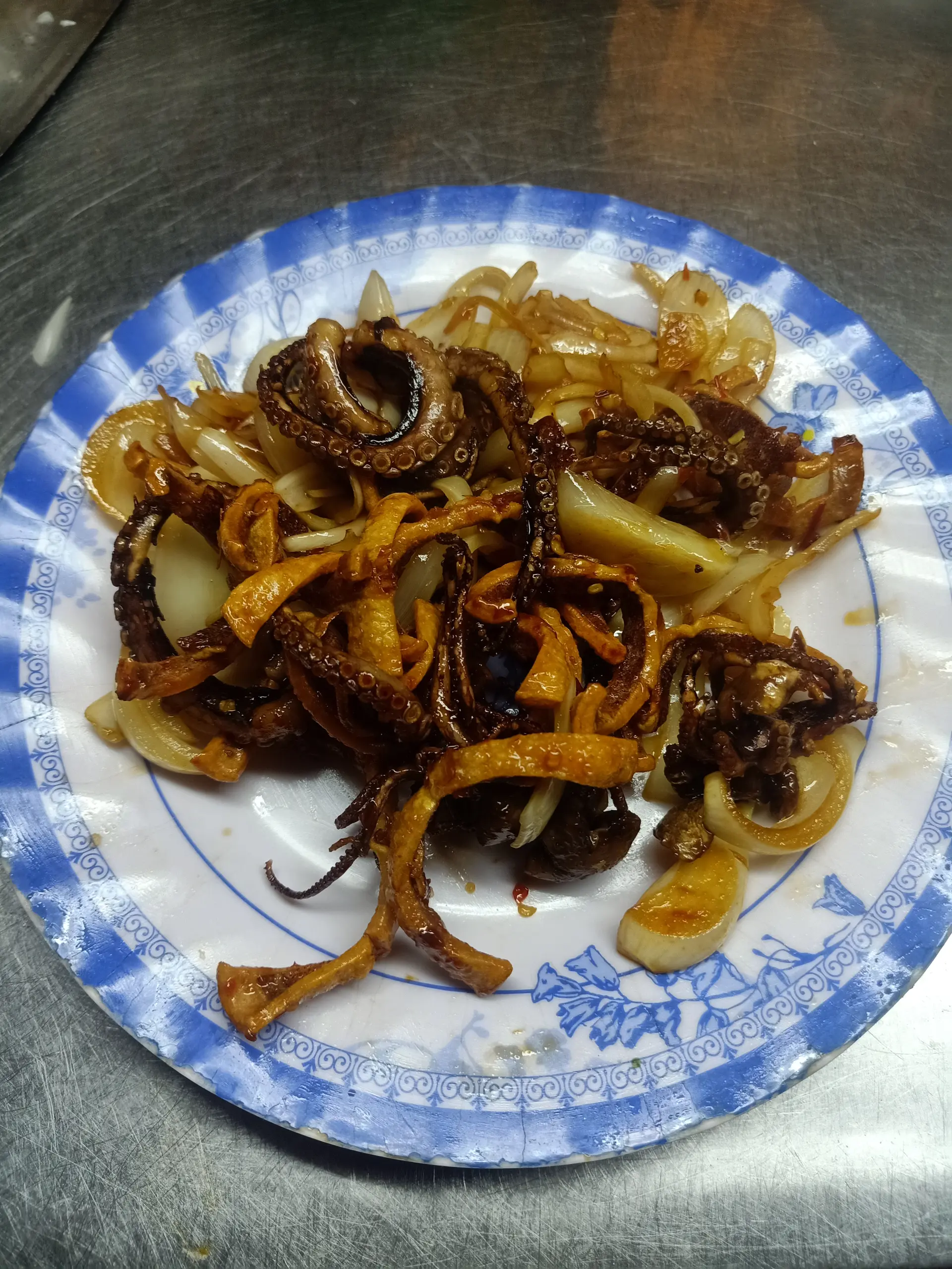 Hình ảnh Khô mực chiên nước mắm