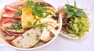 Hình ảnh bún riêu chay